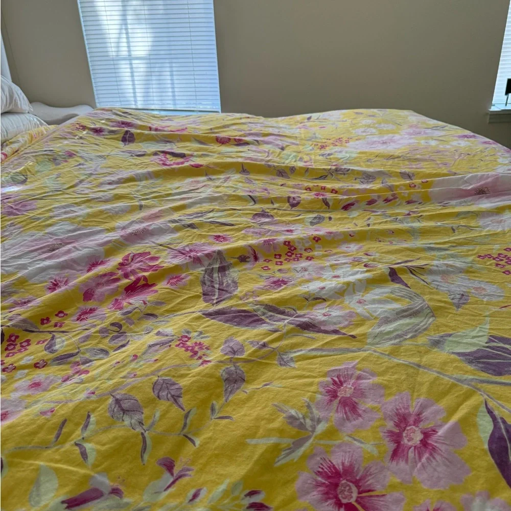 Reversible Floral Duvet cover